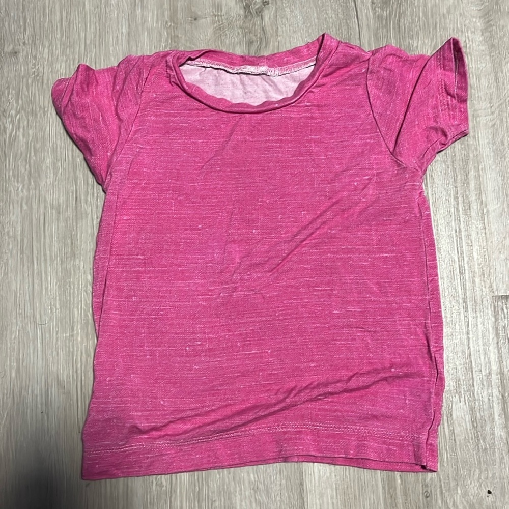 Tiny Tim’s pink bamboo shirt